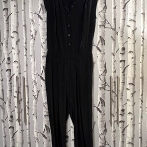 J. Crew Classic Black Jumpsuit